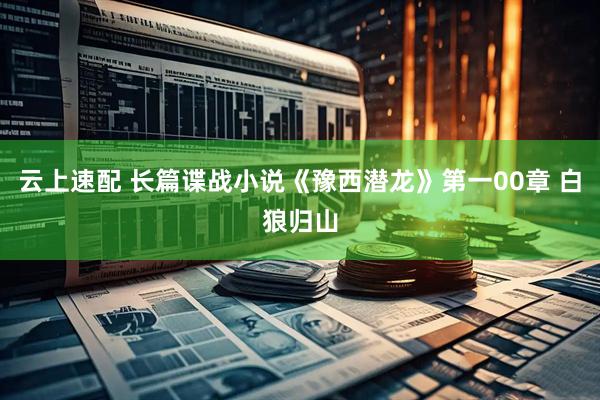 云上速配 长篇谍战小说《豫西潜龙》第一00章 白狼归山