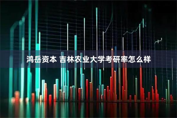 鸿岳资本 吉林农业大学考研率怎么样