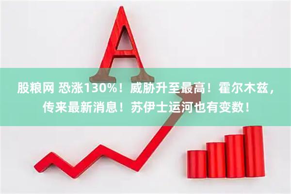 股粮网 恐涨130%！威胁升至最高！霍尔木兹，传来最新消息！苏伊士运河也有变数！
